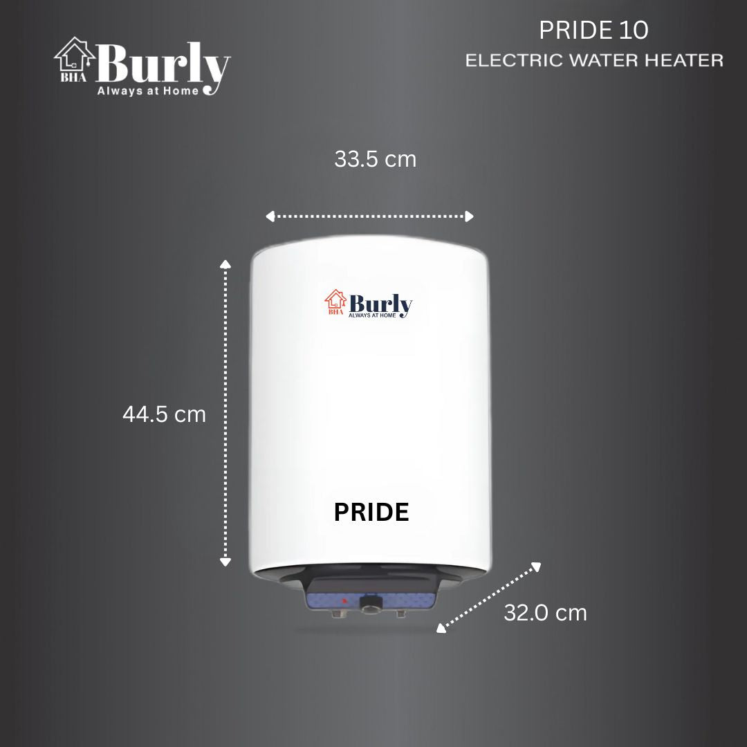 PRIDE STORAGE GEYSER 10 LTR