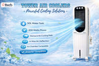 Tower Air Coolers – Powerful Cooling Solutions - Burly