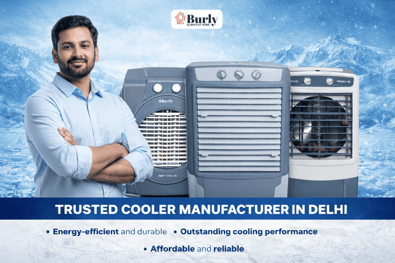 Trusted Cooler Manufacturer in Delhi - Burly - Burly Home Appliances