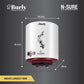 N SURE STORAGE GEYSER 15 LTR
