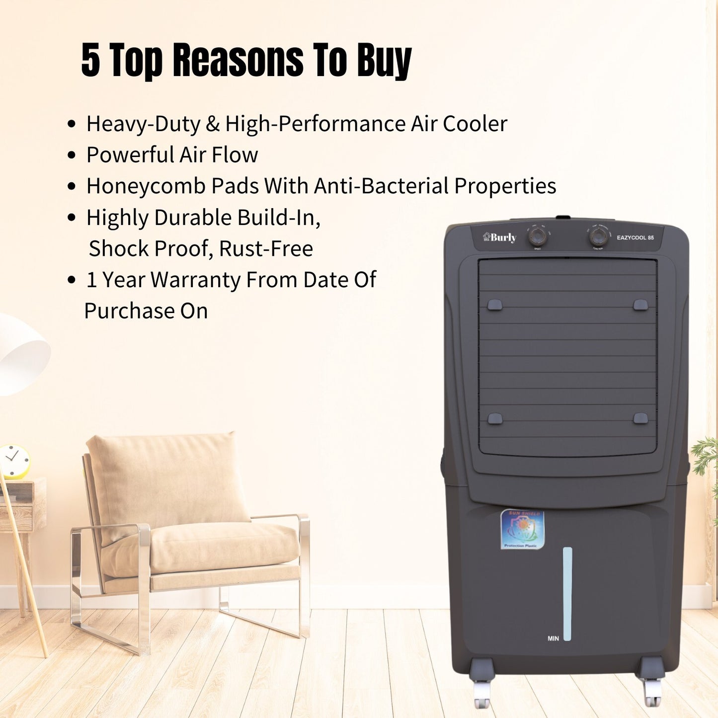 Eazy Cool 85L – Heavy-Duty Cooling. Built to Last.
