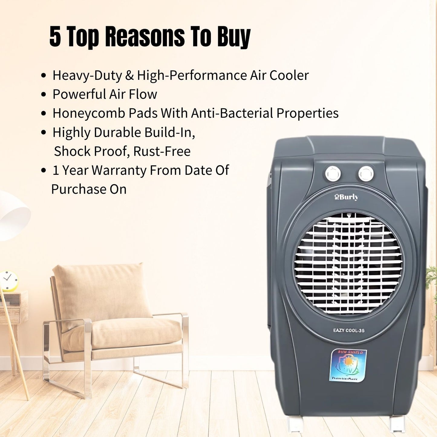 Eazy Cool 35L – Compact. Durable. Efficient.