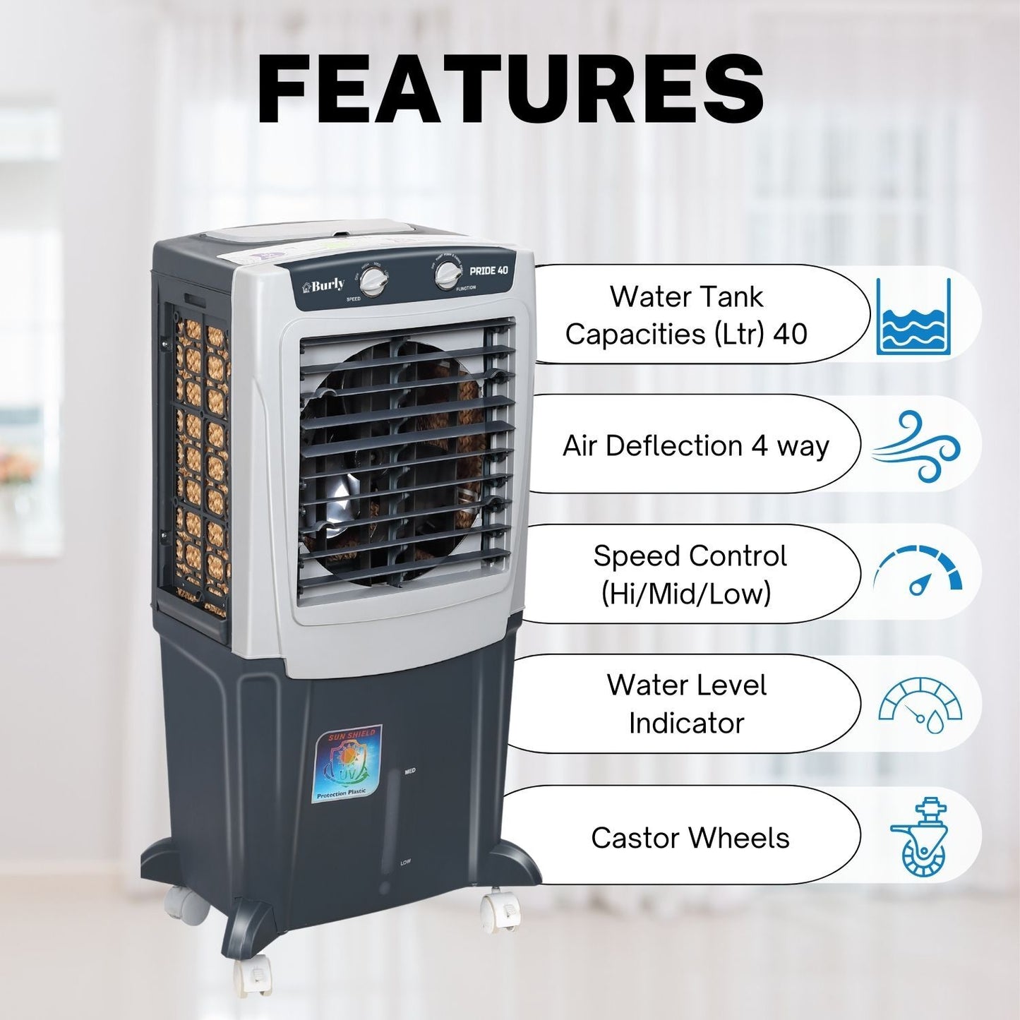 Pride 40L – Compact Design. Efficient Cooling.