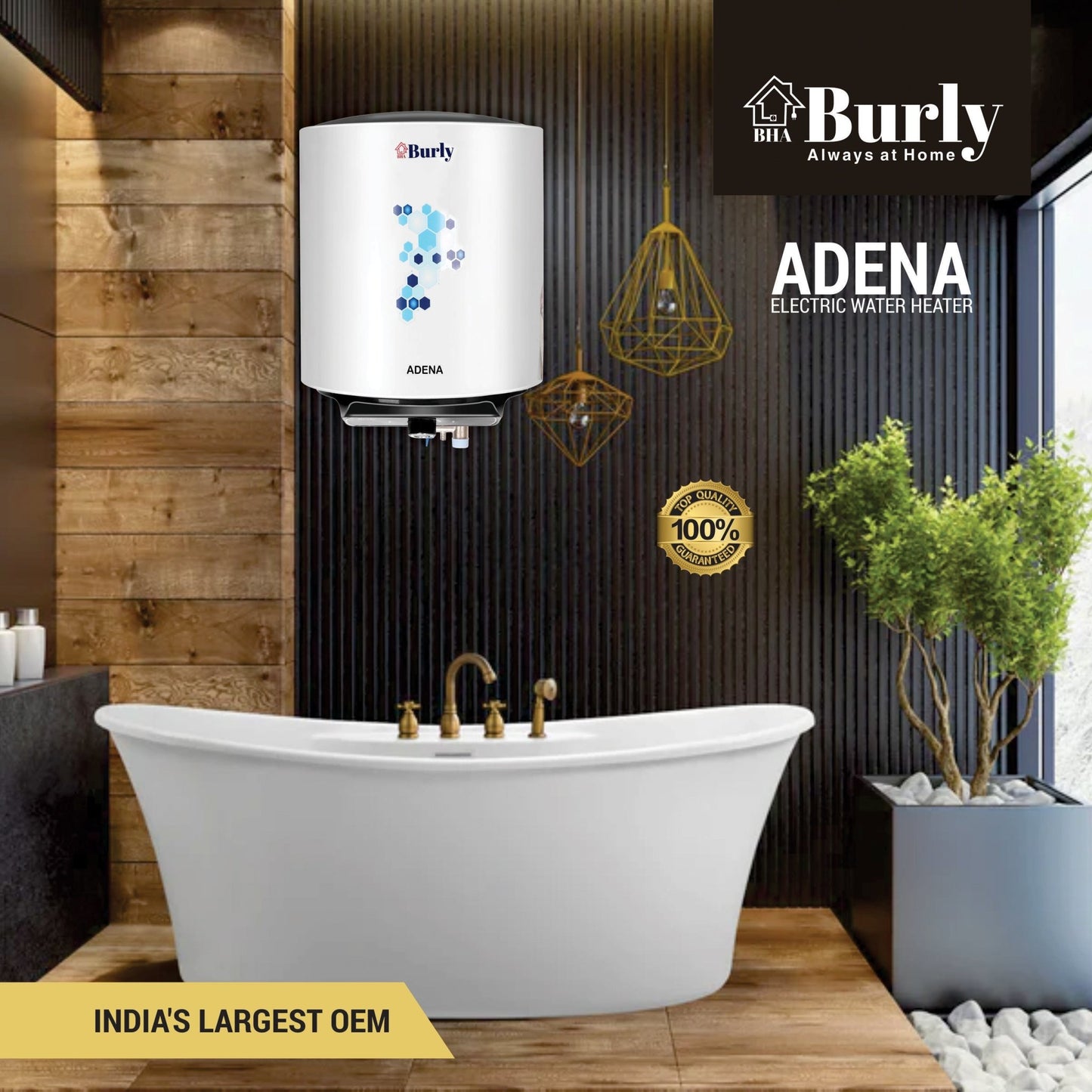 ADENA STORAGE GEYSER 10 LTR - Burly Home Appliances