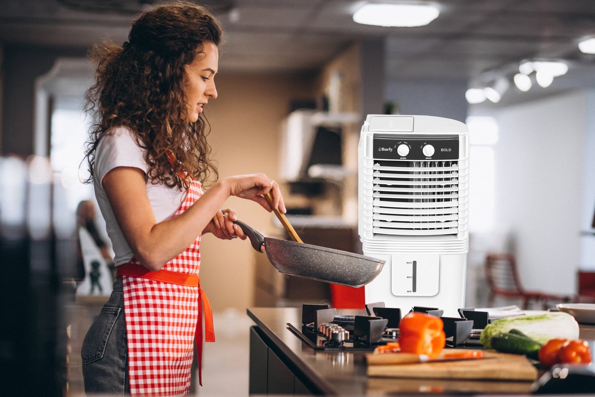 BOLD 10 LTR Personal Air Cooler – Compact & Powerful Cooling Solution - Burly Home Appliances