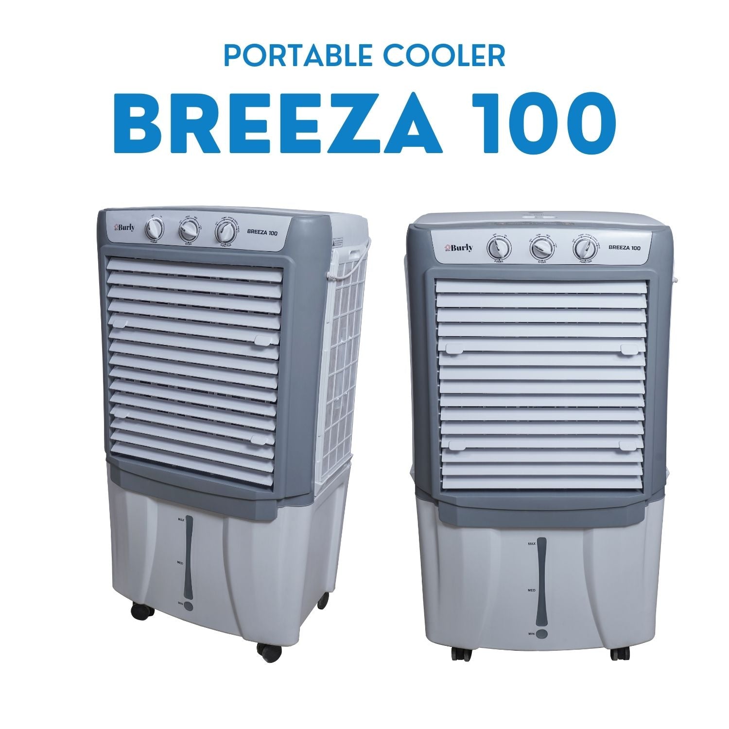 BREEZA 100L Cooler – Maximum Capacity. Ultimate Cooling - Burly Home Appliances