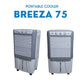 BREEZA 75L Cooler – Powerful Cooling. Smart Performance. - Burly Home Appliances