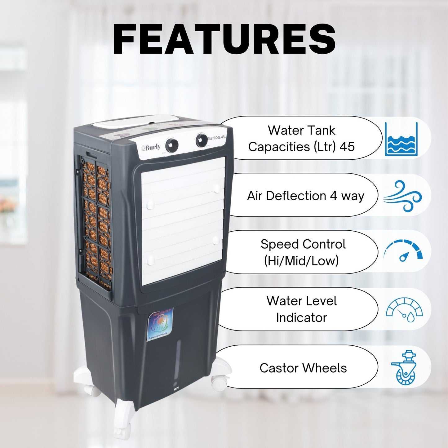 Eazy Cool 45L – Compact Power. Rugged Performance. - Burly Home Appliances