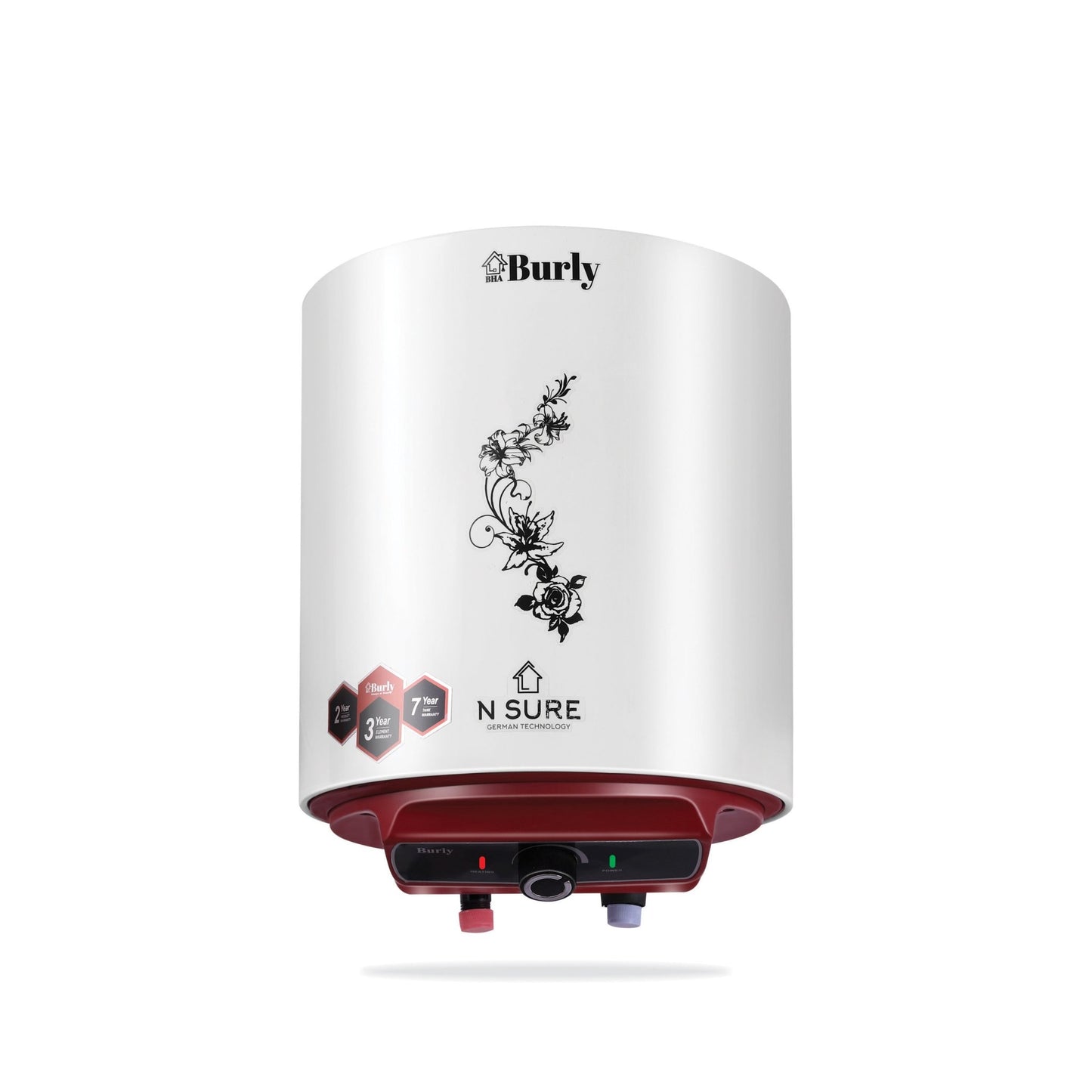 N SURE STORAGE GEYSER 10 LTR - Burly Home Appliances