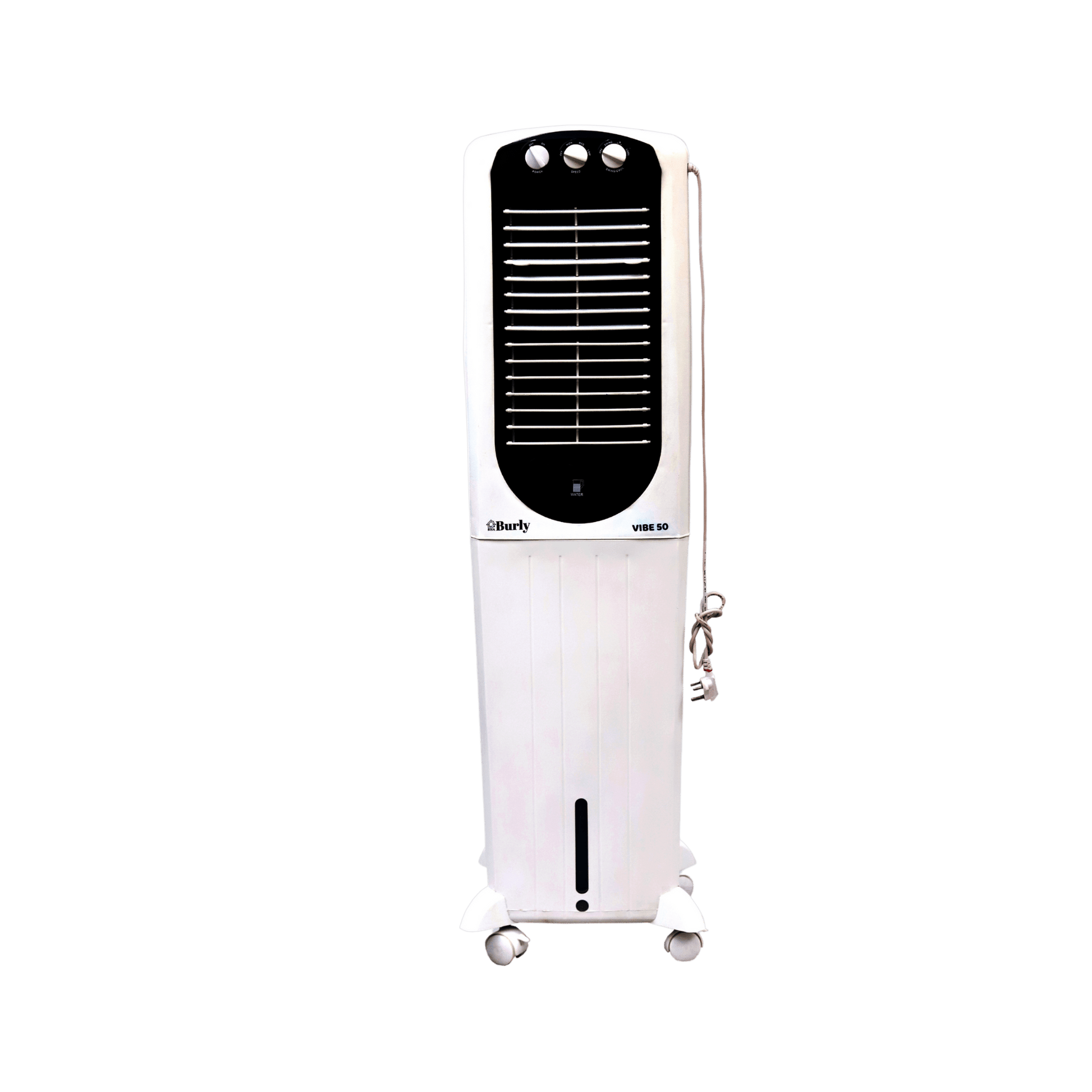 Vibe 50L Tower Cooler – Sleek Power. All - Round Cooling. - Burly Home Appliances